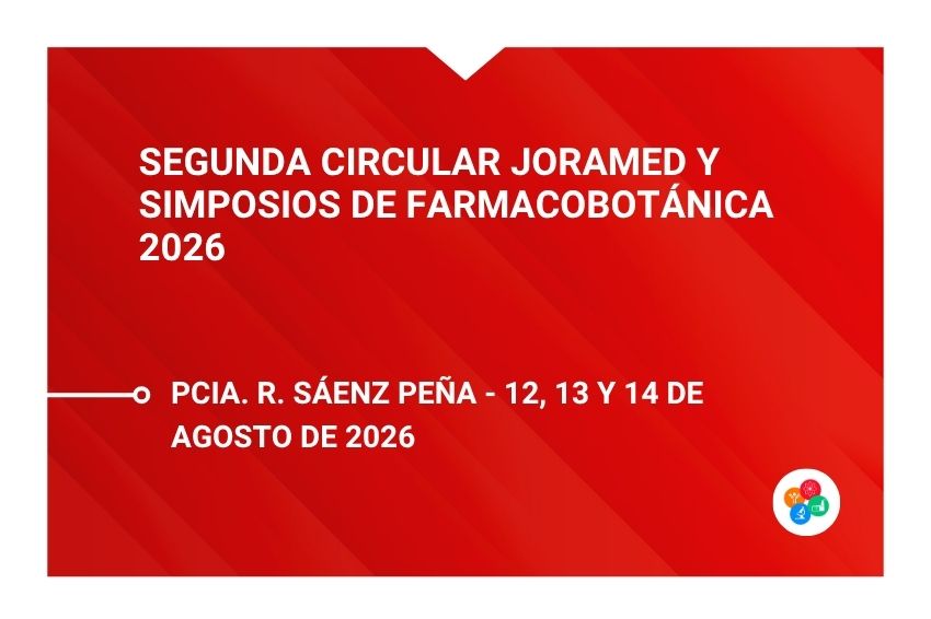 Segunda Circular JorAMed y Simposios de Farmacobotánica 2026