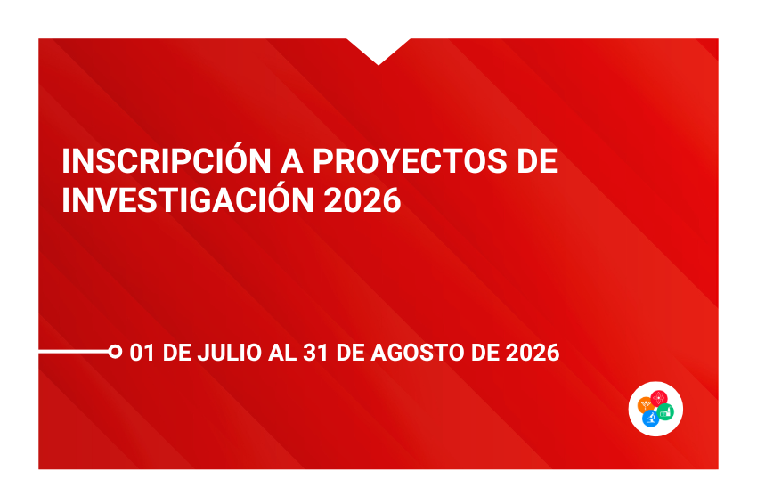 Inscripción a proyectos de investigación 2026