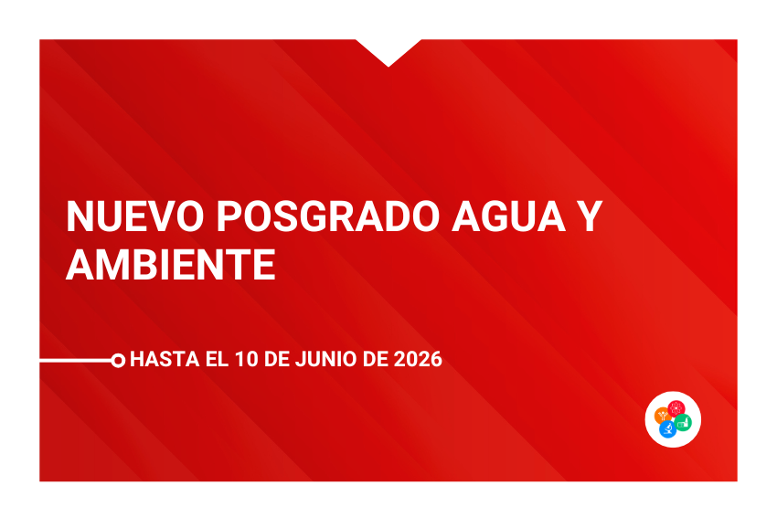  Nuevo posgrado Agua y Ambiente